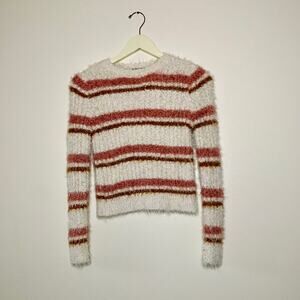 Freshman 1996 Striped Sweater Size Small